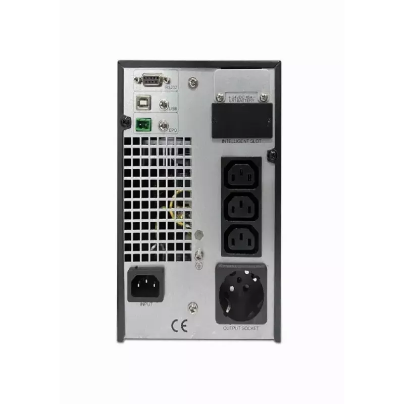 Gembird EG-UPSO-1000 UPS dubbelconversie 1 kVA 900 W 4 AC-uitgangen