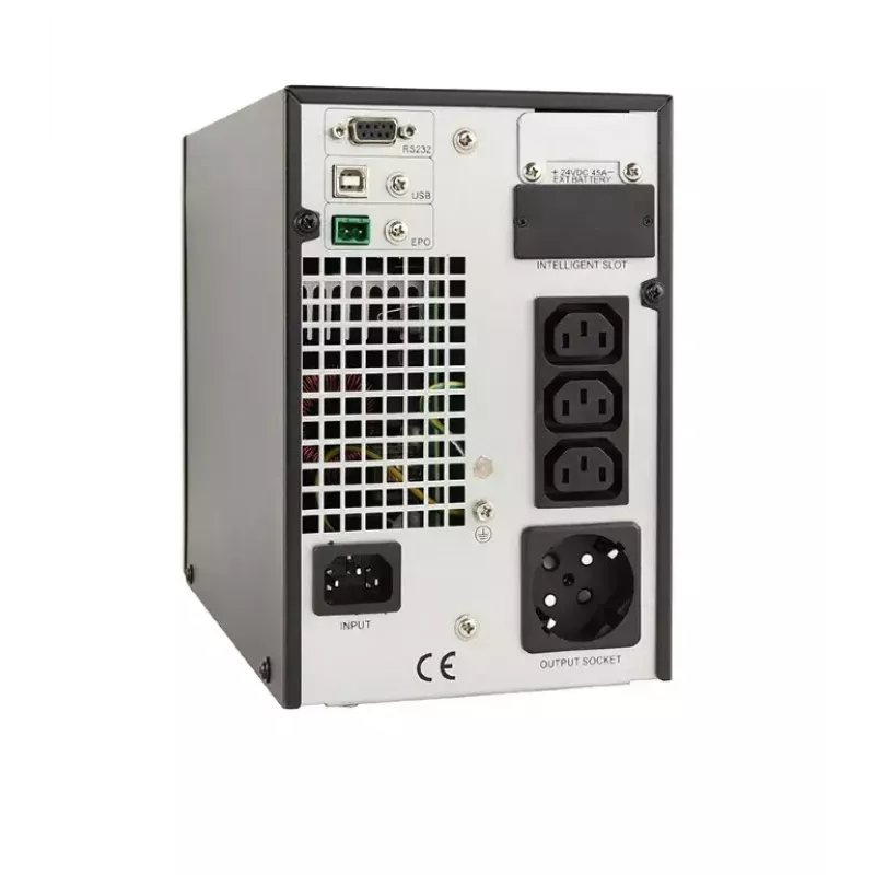 Gembird EG-UPSO-1000 UPS dubbelconversie 1 kVA 900 W 4 AC-uitgangen