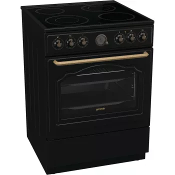 Gorenje GECS6B71CLB fornuis elektrisch keramische kookplaat zwart