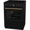 Gorenje GECS6B71CLB fornuis elektrisch keramische kookplaat zwart