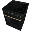 Gorenje GECS6B71CLB fornuis elektrisch keramische kookplaat zwart