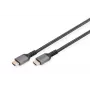 DIGITUS 8K PREMIUM HDMI 2.1 kabel 3m aluminium behuizing, verguld, ondersteunt 8K/60Hz