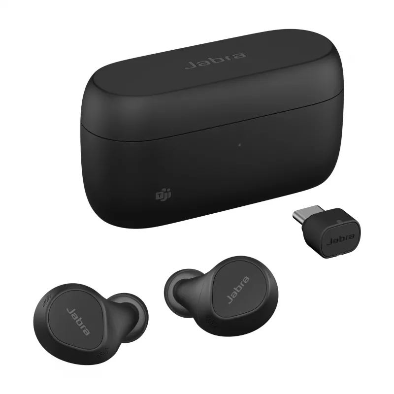Jabra Evolve2 Buds - USB-C MS, True Wireless Stereo (TWS), gesprekken/muziek, 5,4 g, headset, zwart