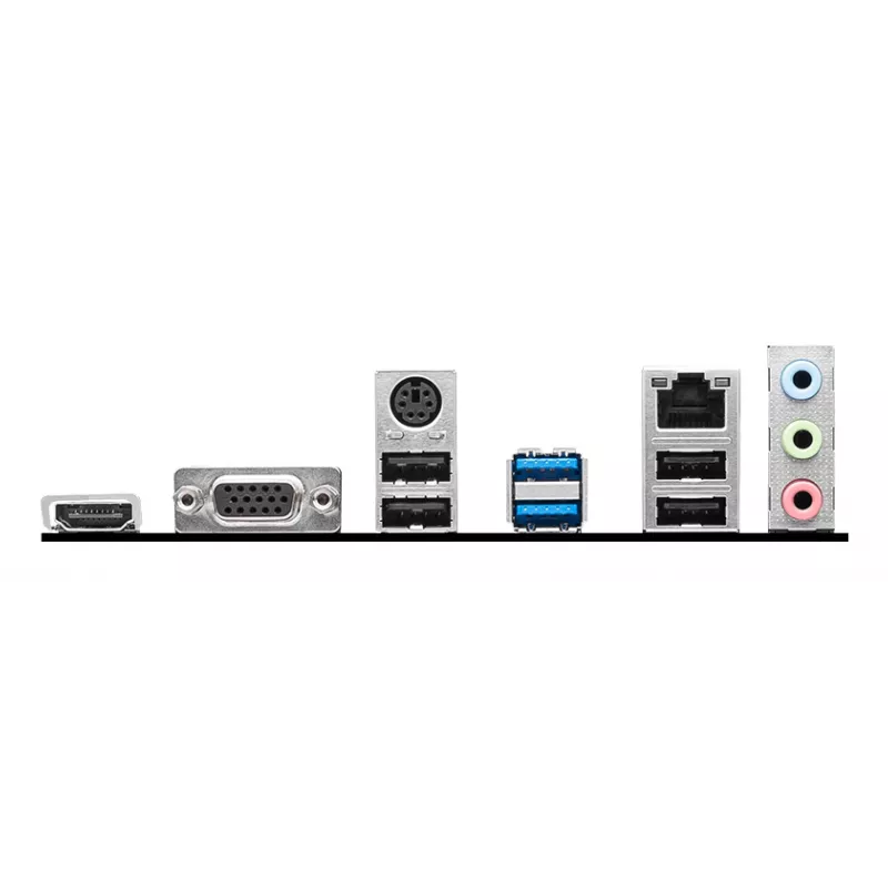 MSI PRO H610M-E DDR4 moederbord, LGA1700, micro ATX, Intel H610, 2x DDR4 DIMM, max. 64GB, M.2, 4x SATA III, HDMI, USB 3.2 Gen 1, Gigabit LAN