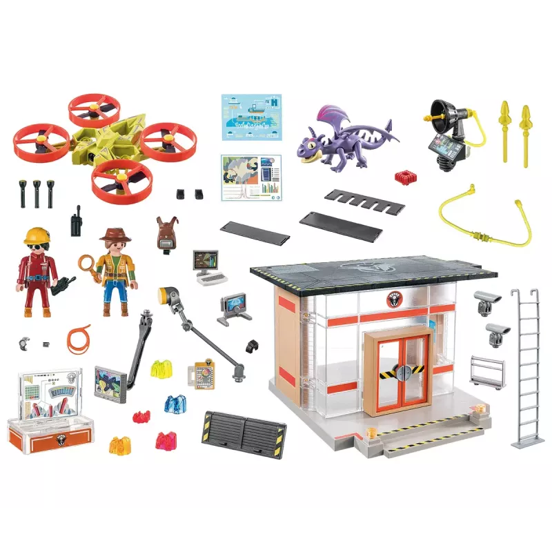 Actie/avontuur speelset Playmobil Dragons 71084 meerkleurig