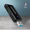 Kaartlezer Axagon CRE-S2N USB 3.2 Gen 1 Type-A zwart