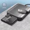 Axagon CRE-S3 externe USB-A 3.2 Gen 1 3-slot & LUN SD/microSD/CF-kaartlezer USB 3.2 Gen 1 (3.1 Gen 1) Type-A grijs
