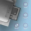 Axagon CRE-S3C aluminium highspeed USB-C 3.2 Gen 1 geheugenkaartlezer, 3 slots, UHS-II
