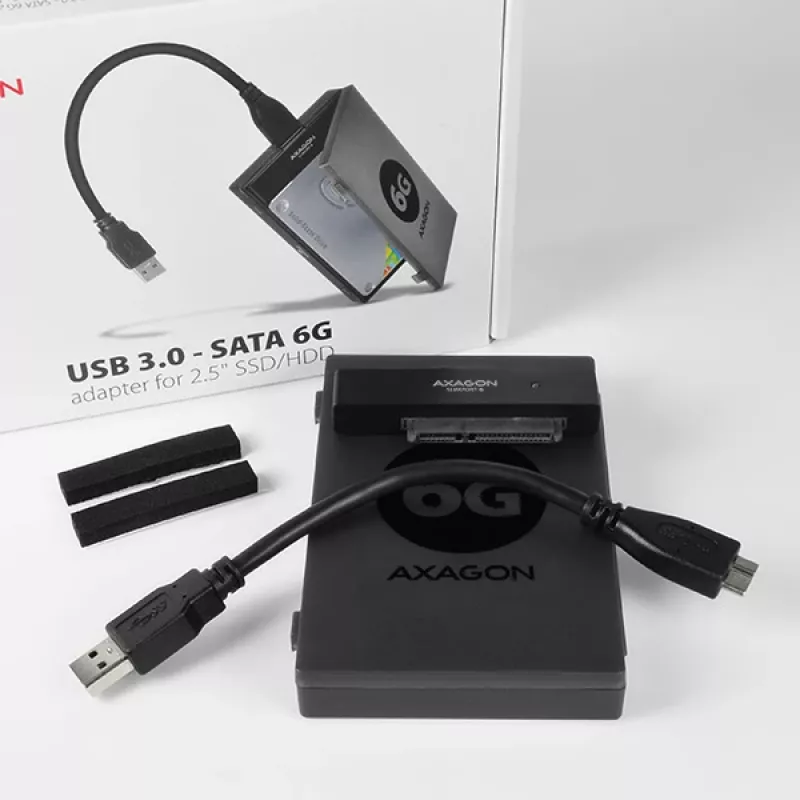 Axagon ADSA-1S6 USB 3.0 - 2,5 inch HDD SATA