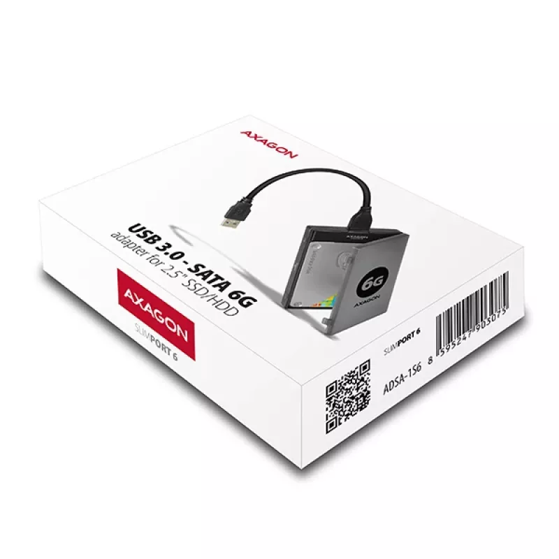 Axagon ADSA-1S6 USB 3.0 - 2,5 inch HDD SATA