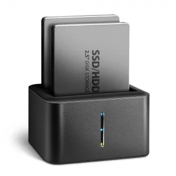 Axagon ADSA-D25 SuperSpeed USB dual 2,5 inch SSD/HDD mini-dockingstation