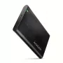 2,5 inch HDD/SSD-behuizing AXAGON EE25-A6C — SATA, USB 3.2 Gen 1 (Type-C & Type-A), aluminium, zwart