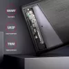 2,5 inch HDD/SSD-behuizing AXAGON EE25-A6C — SATA, USB 3.2 Gen 1 (Type-C & Type-A), aluminium, zwart