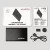 HDD/SSD-behuizing AXAGON EE25-A6M — 2,5 inch SATA, USB 3.2 Gen 1 (5 Gbit/s), Micro-USB B naar USB Type-A, aluminium, zwart
