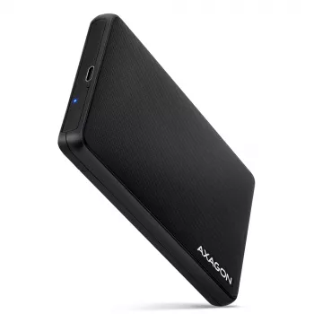 Axagon EE25-SLC schroefloze USB-C 3.2 Gen 1 - SATA 6G externe behuizing voor 2,5 inch SSD/HDD