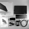 Axagon EE35-XA3 compacte aluminium USB 3.2 Gen 1 externe behuizing SATA voor 3,5 inch harde schijven