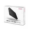 Axagon EE35-XA3 compacte aluminium USB 3.2 Gen 1 externe behuizing SATA voor 3,5 inch harde schijven