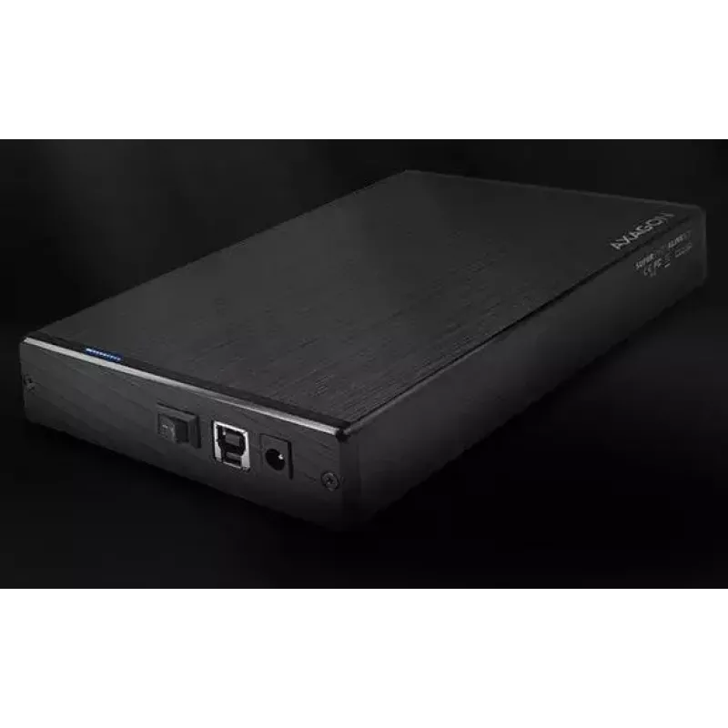 Axagon EE35-XA3 compacte aluminium USB 3.2 Gen 1 externe behuizing SATA voor 3,5 inch harde schijven