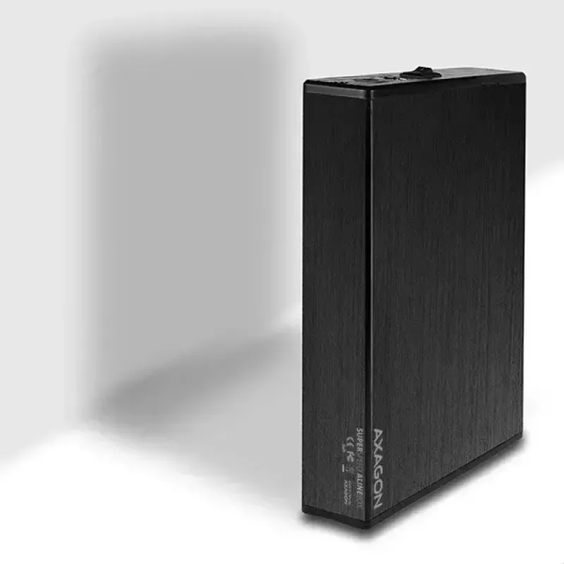 Axagon EE35-XA3 compacte aluminium USB 3.2 Gen 1 externe behuizing SATA voor 3,5 inch harde schijven