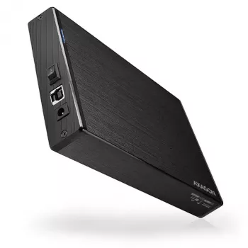 Axagon EE35-XA3 compacte aluminium USB 3.2 Gen 1 externe behuizing SATA voor 3,5 inch harde schijven