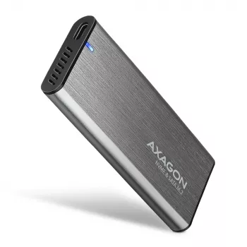 Axagon EEM2-SG2 SuperSpeed+ USB-C - M.2 NVMe & SATA SSD RAW-box