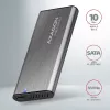 Axagon EEM2-SG2 SuperSpeed+ USB-C - M.2 NVMe & SATA SSD RAW-box
