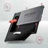 Axagon RSS-CD09 2,5 inch SSD/HDD-inbouwframe voor DVD-slot 9,5 mm LED ALU interfacekaarten/adapters intern SATA