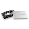 Axagon RSS-M2SD SATA - M.2 SATA SSD, interne 2,5 inch ALU-box, zilver