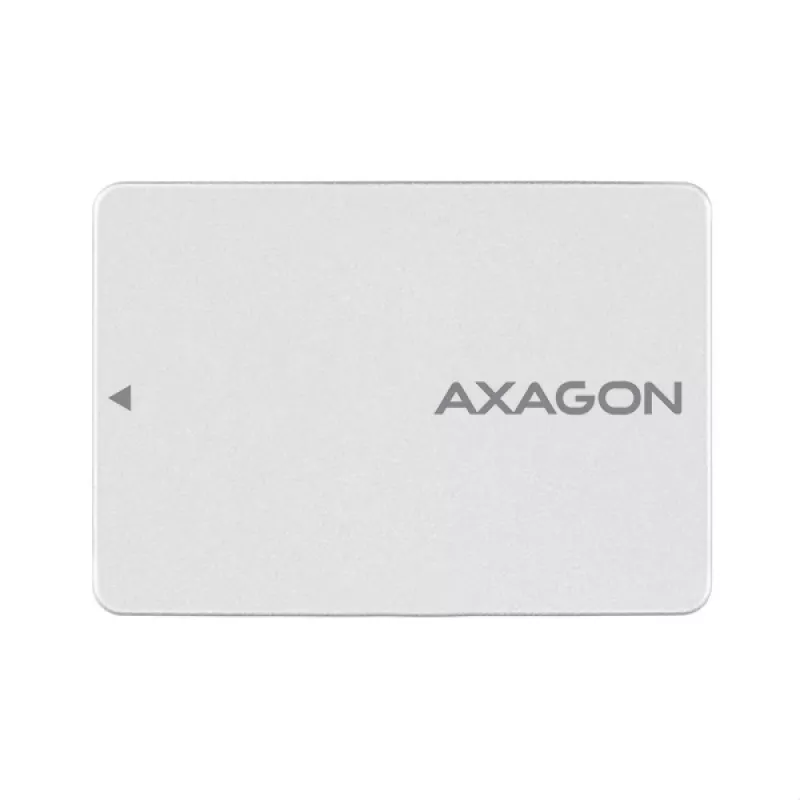 Axagon RSS-M2SD SATA - M.2 SATA SSD, interne 2,5 inch ALU-box, zilver