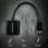 Videokabeladapter Axagon RVD-VGN DisplayPort naar VGA 0,16 m