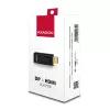 Kabel-geslachtsomvormer Axagon RVD-HI DisplayPort naar HDMI zwart