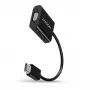 Axagon RVH-VGAN HDMI -> VGA adapter FullHD, 1920x1200, audio-uitgang, stroomvoorziening