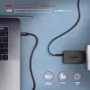 Axagon BUCM32-CM20AB SPEED+ USB-C USB 20Gbps/100W kabel 2 m