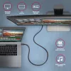 Axagon BUCM32-CM20AB SPEED+ USB-C USB 20Gbps/100W kabel 2 m