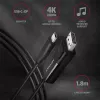 Axagon RVC-DPC USB-C -> DisplayPort kabel 1,8 m 4K/60Hz