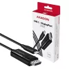Axagon RVC-DPC USB-C -> DisplayPort kabel 1,8 m 4K/60Hz