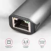 AXAGON ADE-25R USB-A 3.2 Gen 1 2,5 Gigabit Ethernet-adapter, grijs
