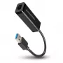 Axagon ADE-SR USB-A Gigabit Ethernet-adapter, bekabeld, USB, Ethernet, 1000 Mbit/s, zwart