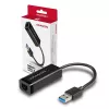 Axagon ADE-SR USB-A Gigabit Ethernet-adapter, bekabeld, USB, Ethernet, 1000 Mbit/s, zwart