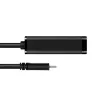 Axagon ADE-SRC USB-C Gigabit Ethernet-adapter, bekabeld, USB Type-C, Ethernet, 1000 Mbit/s, zwart