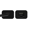 Axagon ADE-SRC USB-C Gigabit Ethernet-adapter, bekabeld, USB Type-C, Ethernet, 1000 Mbit/s, zwart