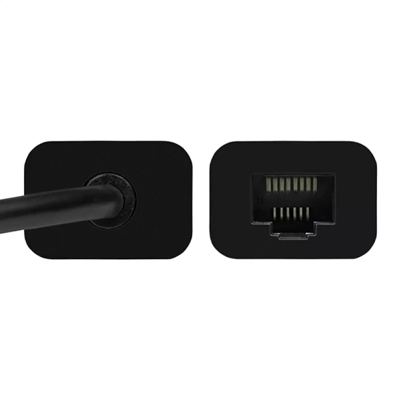 Axagon ADE-SRC USB-C Gigabit Ethernet-adapter, bekabeld, USB Type-C, Ethernet, 1000 Mbit/s, zwart