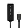 Axagon ADE-SRC USB-C Gigabit Ethernet-adapter, bekabeld, USB Type-C, Ethernet, 1000 Mbit/s, zwart