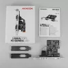 Axagon PCEA-S2N PCIe - 2x seriële poort 250 kbps adapter met SP & LP