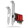 Axagon PCEE-G25 PCIe - 2.5 Gigabit Ethernet-adapter Realtek 8125, PXE, met SP & LP