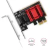 Axagon PCEE-G25 PCIe - 2.5 Gigabit Ethernet-adapter Realtek 8125, PXE, met SP & LP