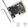 Axagon PCEE-GRF PCIe - Gigabit Ethernet-adapter Realtek 8111F incl. SP & LP