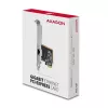 Axagon PCEE-GRF PCIe - Gigabit Ethernet-adapter Realtek 8111F incl. SP & LP