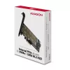 Axagon PCEM2-D PCIe x4 - M.2 NVMe M-Key + SATA B-Key slot-adapter met SP & LP