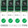 Axagon PCEM2-DC PCIe x4 - M.2 NVMe M-Key + SATA B-Key slot-adapter met koeler, SP & LP